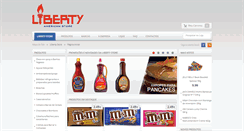 Desktop Screenshot of lojasliberty.com